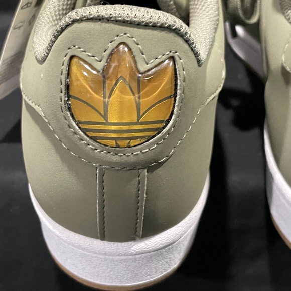 ADIDAS SUPERSTAR PURE LACE UP - MENS 8.5- OLIVE GR - Picture 10 of 11